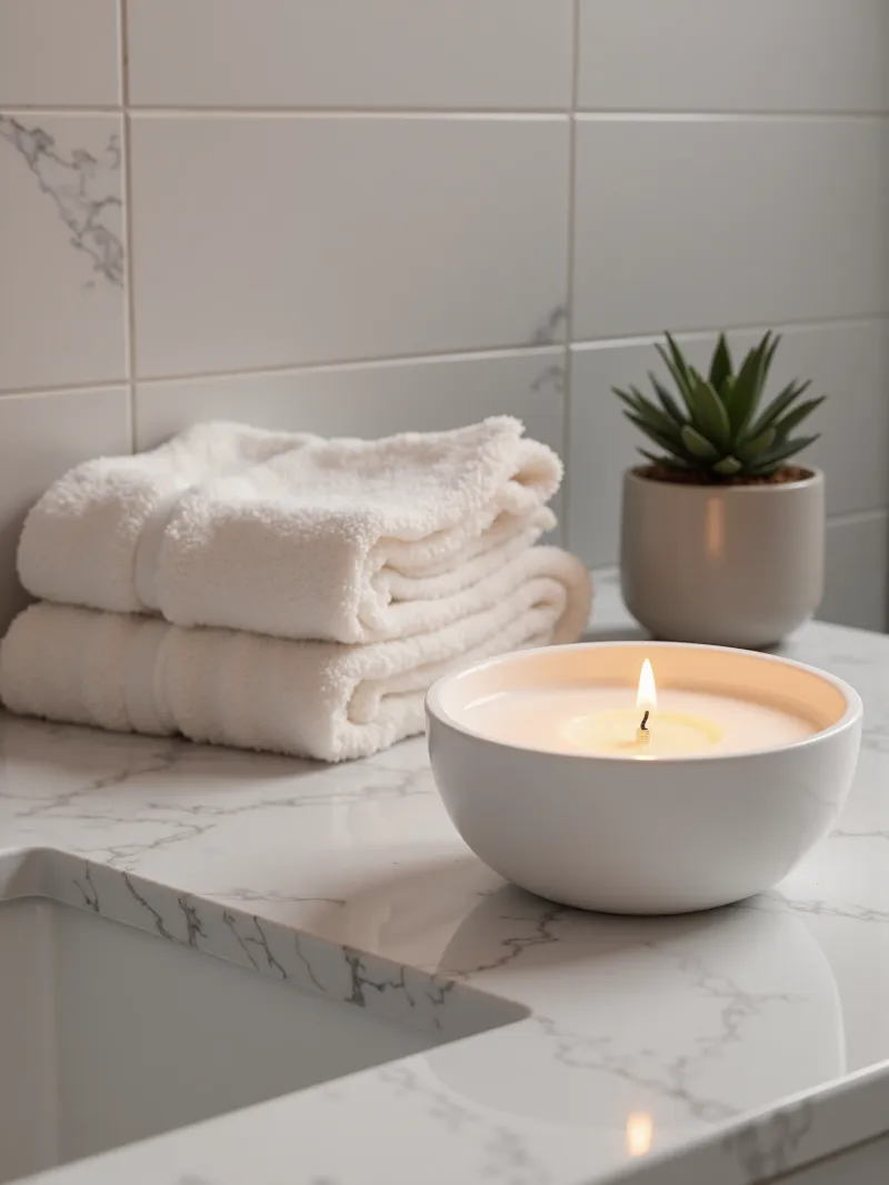 Luxury Scented Candle - Rose & Oud